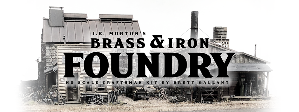 SierraWest Scale Models HO Scale Brass and Iron Foundry